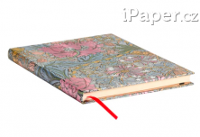 Zápisník Paperblanks Morris Pink Honeysuckle ultra linkovaný PB9385-5